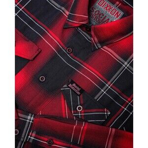 DIXXON Flannel Sz L Social Distortion Prison Bound Mike Ness Brand New